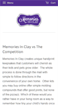 Mobile Screenshot of memoriesinclayshop.com